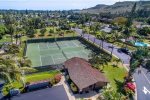 Tennis courts at Ku`ilima Estates West